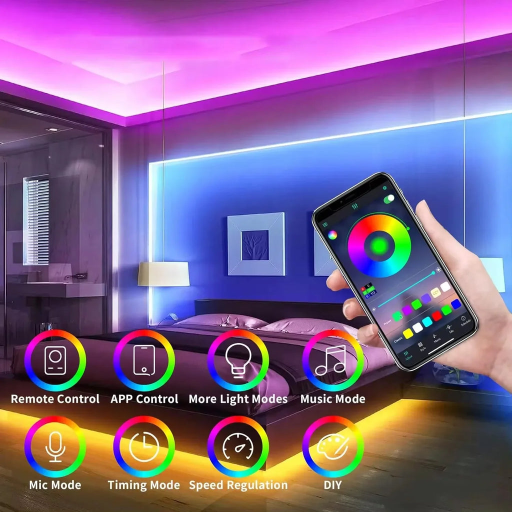 Neonest RGBIC Waterproof Neon LED Strip Light – Smart App & Music Sync