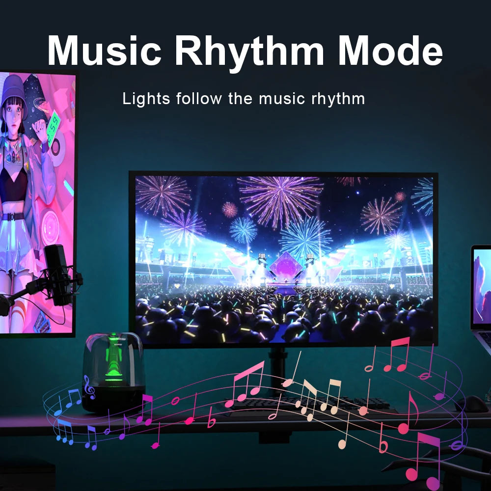PC Sync Backlight — RGB LED Monitor Light with Screen Matching Effect