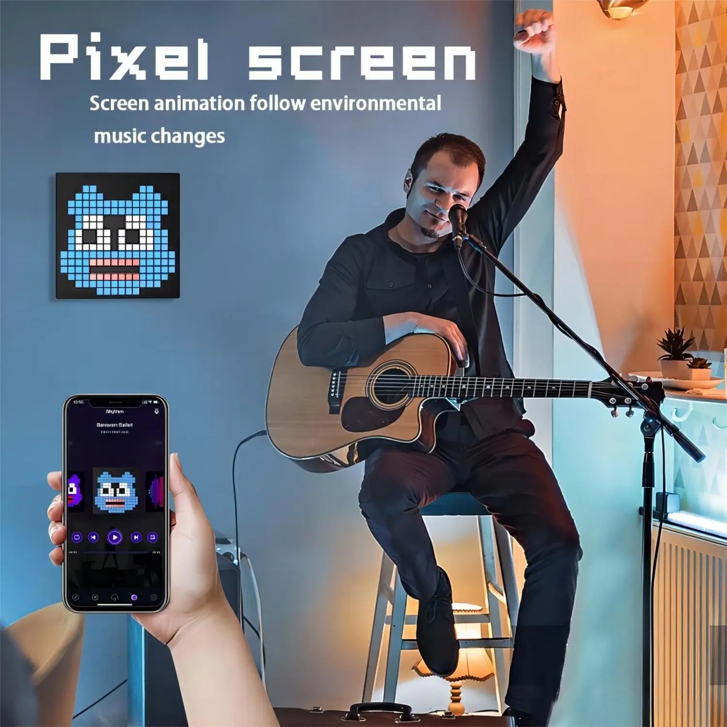 Neonest Smart LED Pixel Art Display – Creative DIY Digital Frame