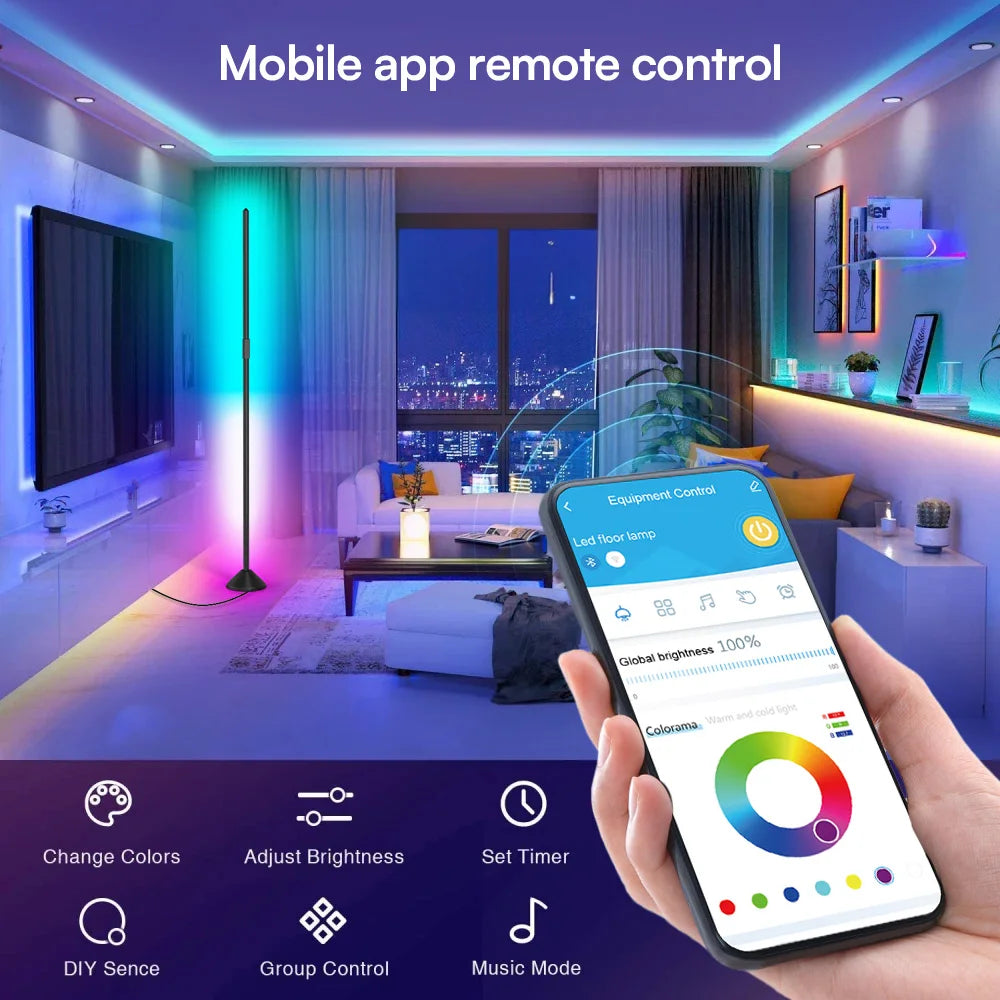 LED RGB Light Strip With Remote Control
