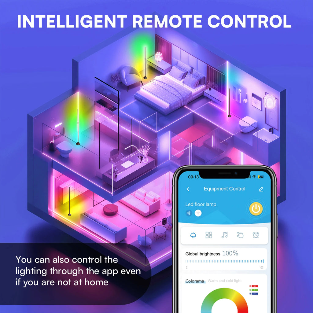 LED RGB Light Strip With Remote Control