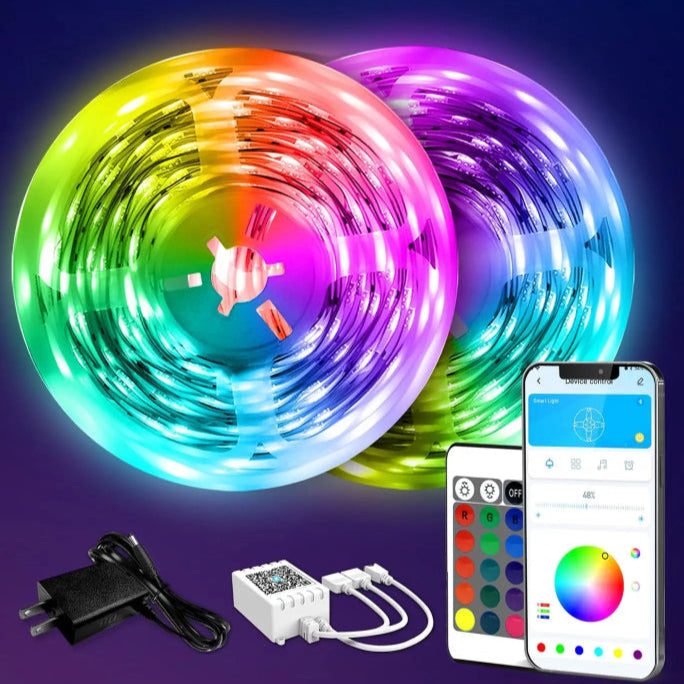 LED RGB Light Strip With Remote Control