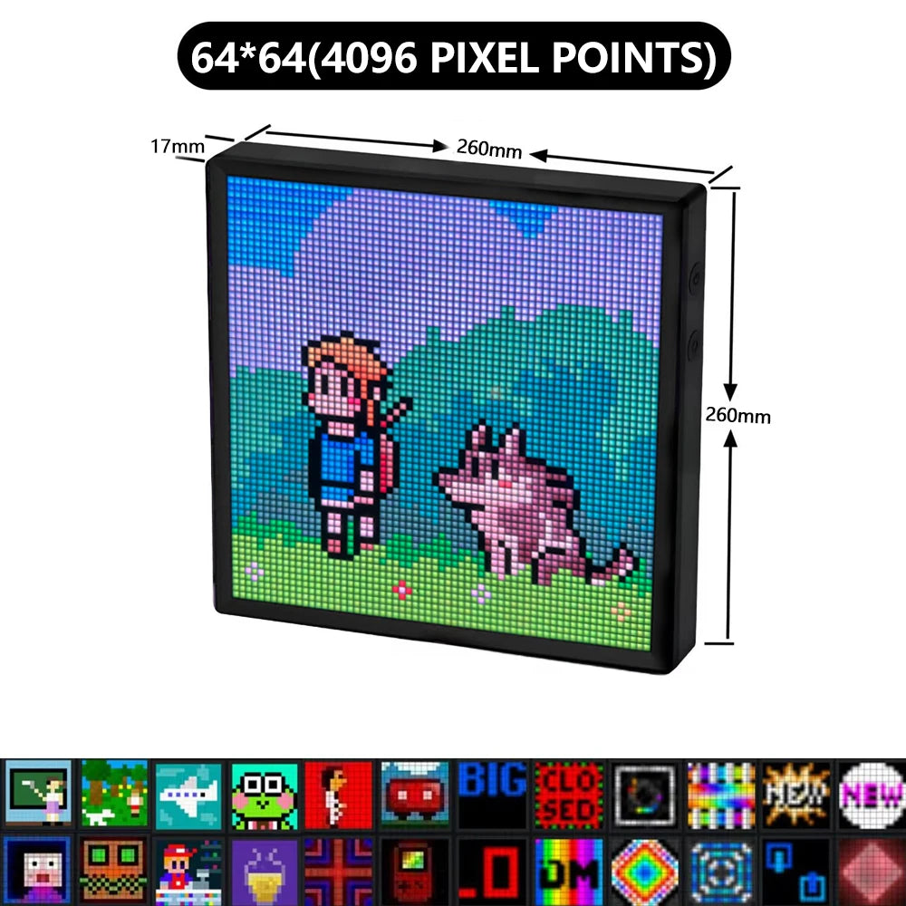 Neonest Smart LED Pixel Art Display – Creative DIY Digital Frame