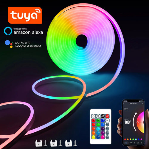 Neonest RGBIC Waterproof Neon LED Strip Light – Smart App & Music Sync