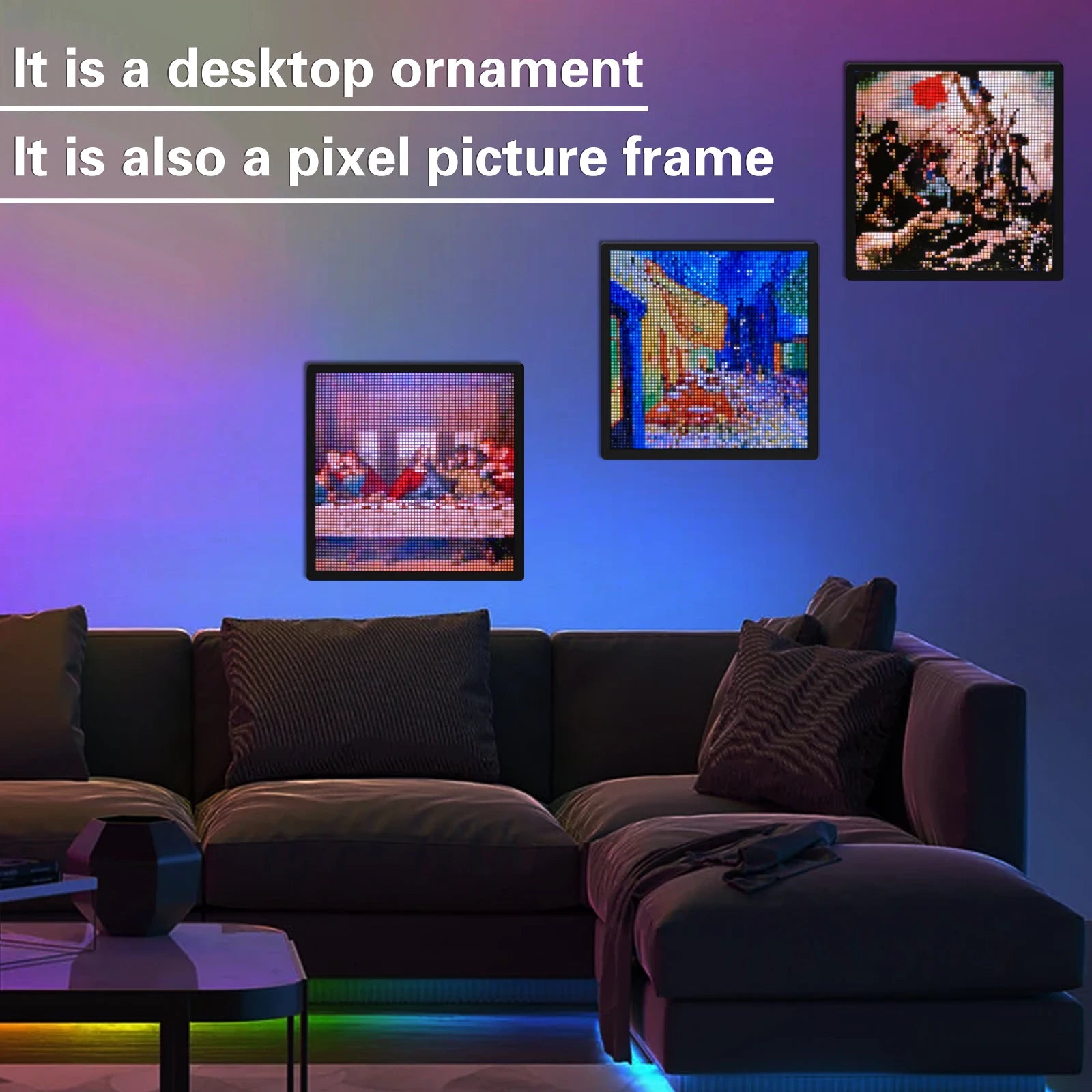 Neonest Smart LED Pixel Art Display – Creative DIY Digital Frame